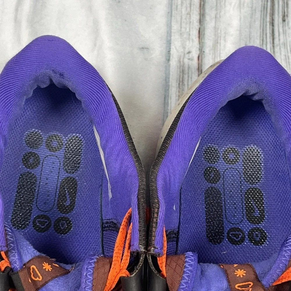 Nike Shield Running Shoes Mens Sz 11 Black Orange Purple Waterproof Trail DC4073
